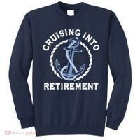 Sailing Boating Vacation Cruising Into Retirement Cruise Sweatshirt thumb 0