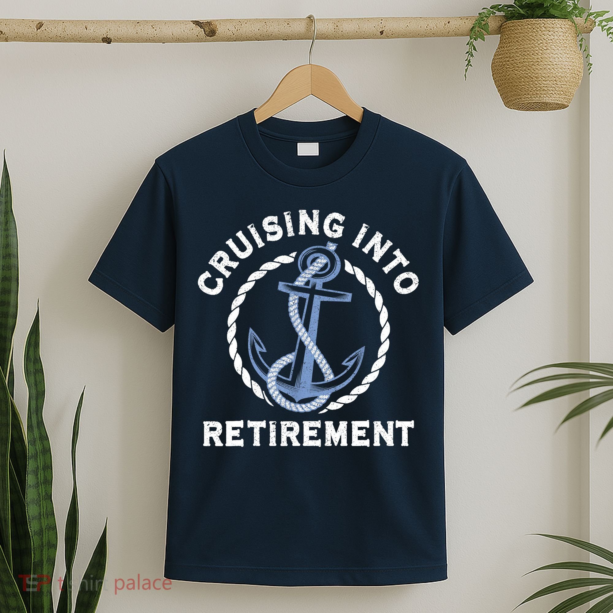Sailing Boating Vacation Cruising Into Retirement Cruise T-Shirt