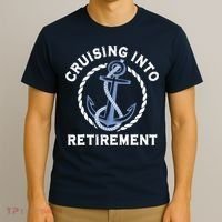 Sailing Boating Vacation Cruising Into Retirement Cruise T-Shirt thumb 3