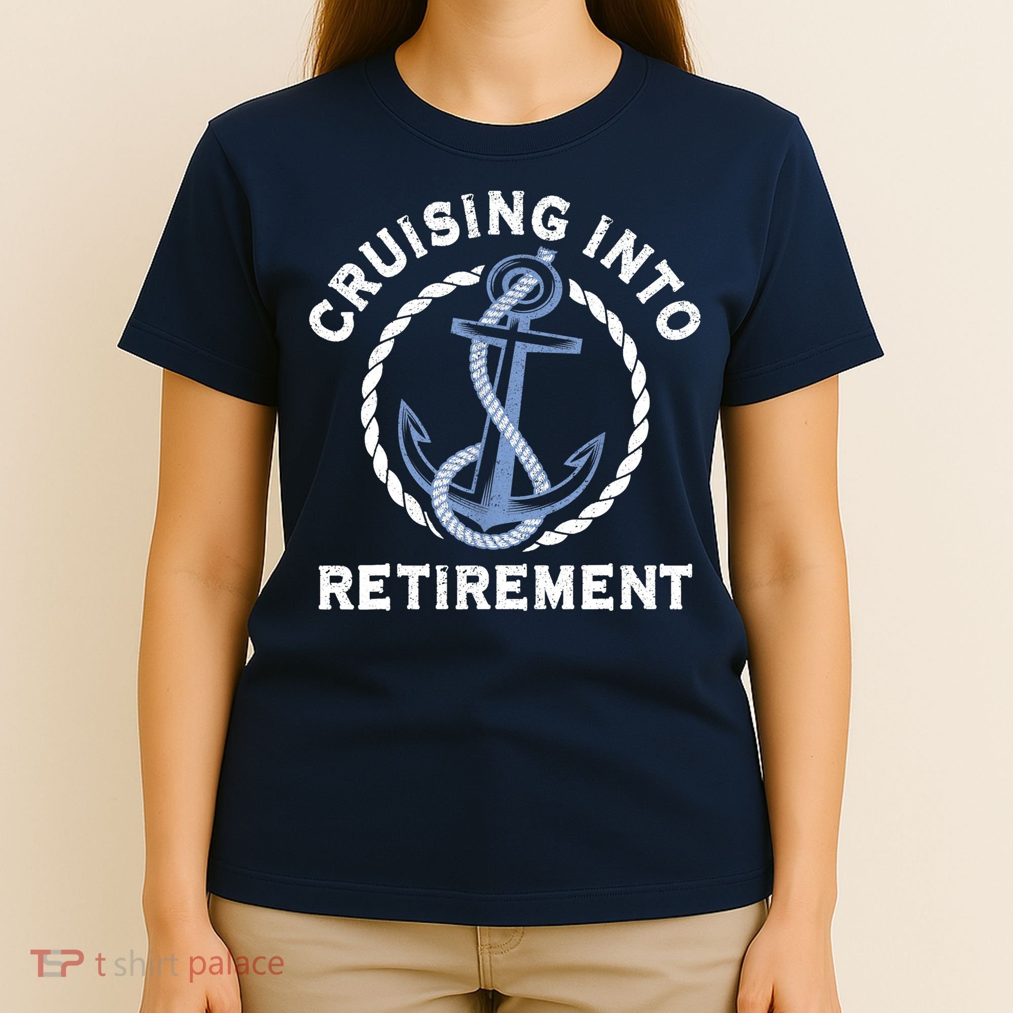 Sailing Boating Vacation Cruising Into Retirement Cruise T-Shirt