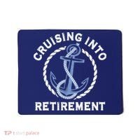 Sailing Boating Vacation Cruising Into Retirement Cruise Mousepad thumb 0