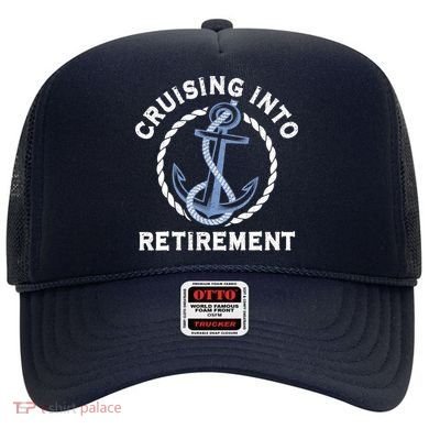 Sailing Boating Vacation Cruising Into Retirement Cruise Hat