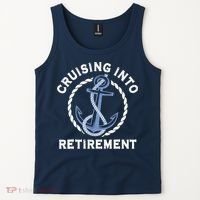 Sailing Boating Vacation Cruising Into Retirement Cruise Tank Top thumb 2