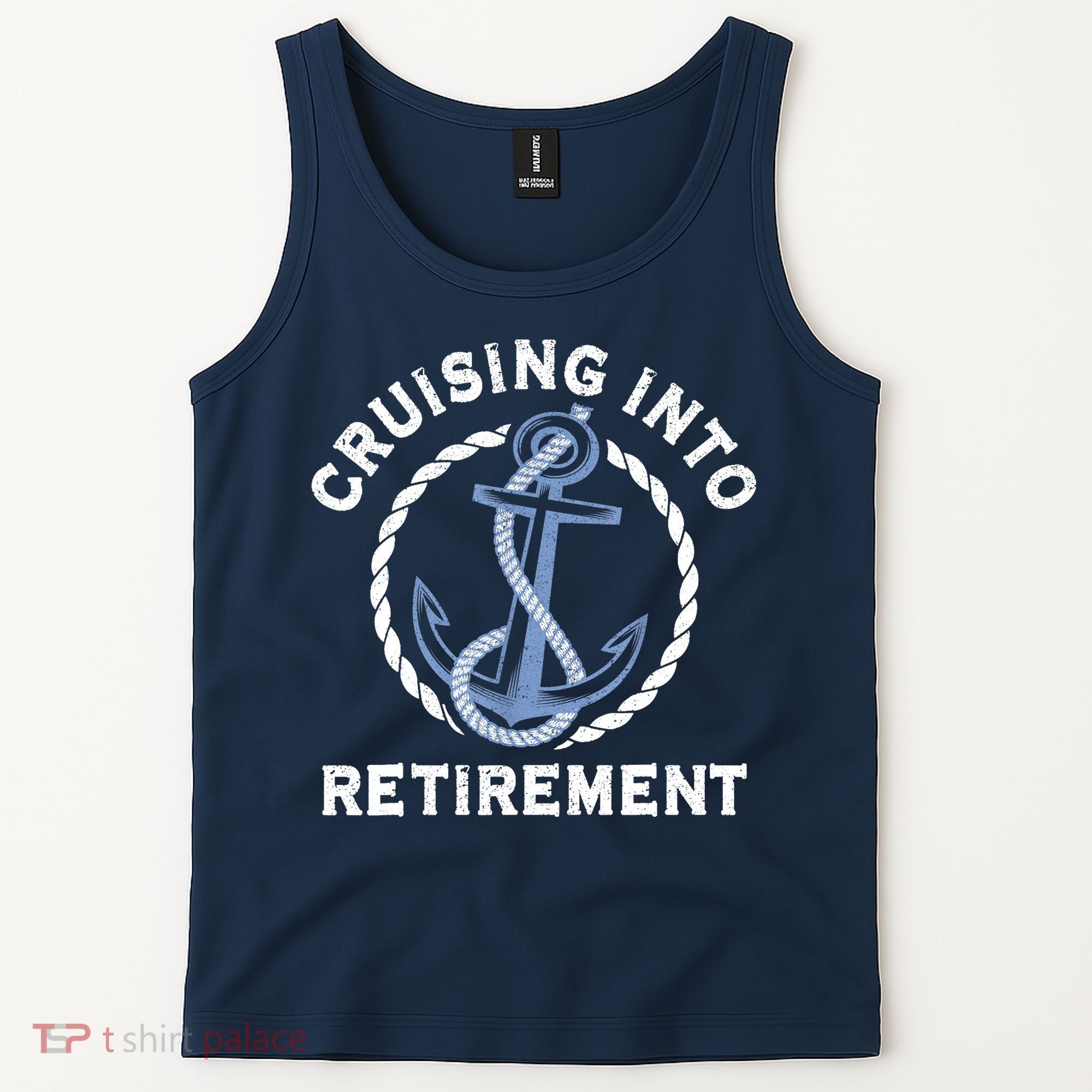 Sailing Boating Vacation Cruising Into Retirement Cruise Tank Top