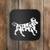 Spain Bull Word Art  Cool Espana funny  Animal  Coaster thumb 0