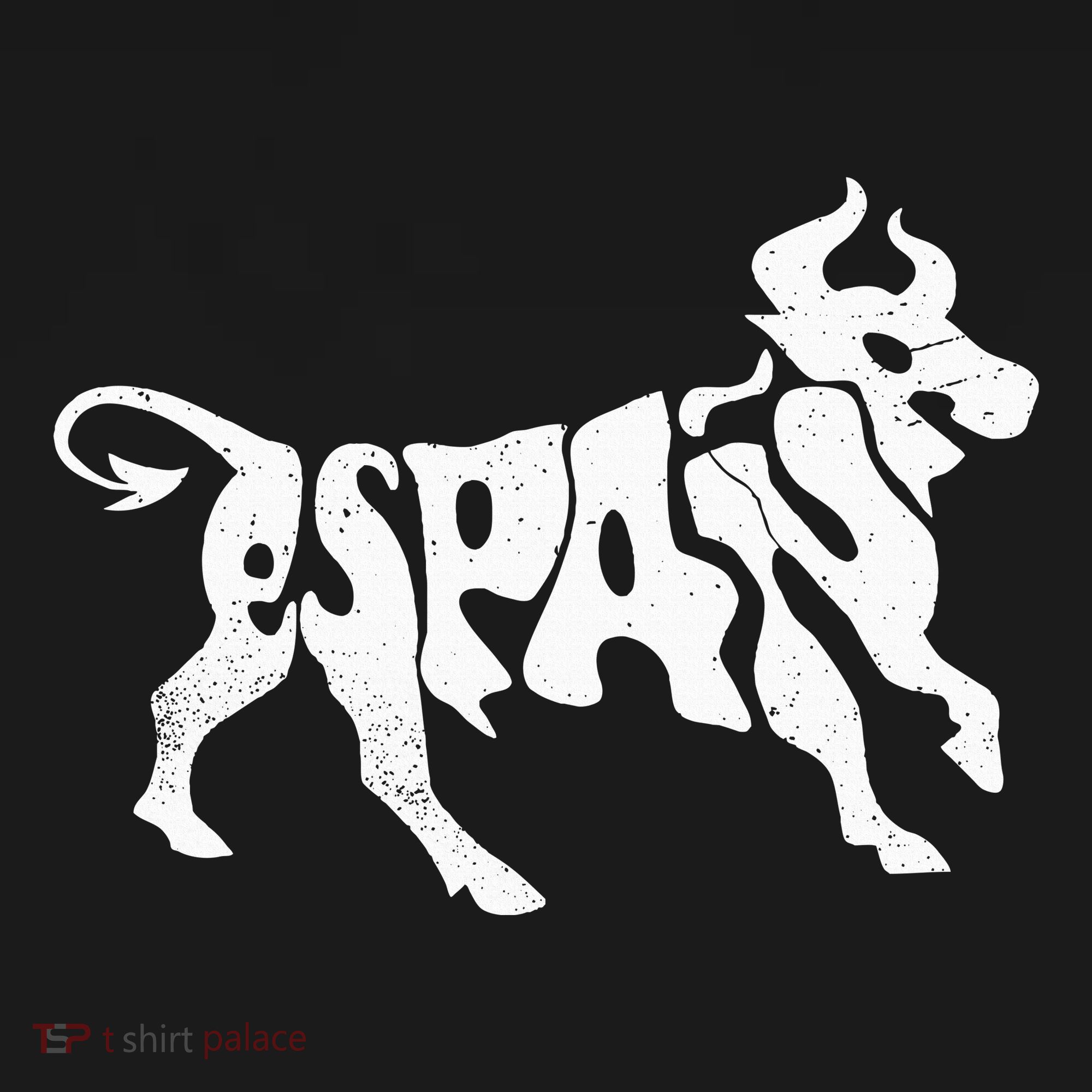 Spain Bull Word Art  Cool Espana funny  Animal  Mousepad