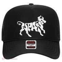 Spain Bull Word Art  Cool Espana funny  Animal  Hat thumb 0