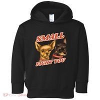 Small But Will Fight You Puppy Toddler Hoodie thumb 0
