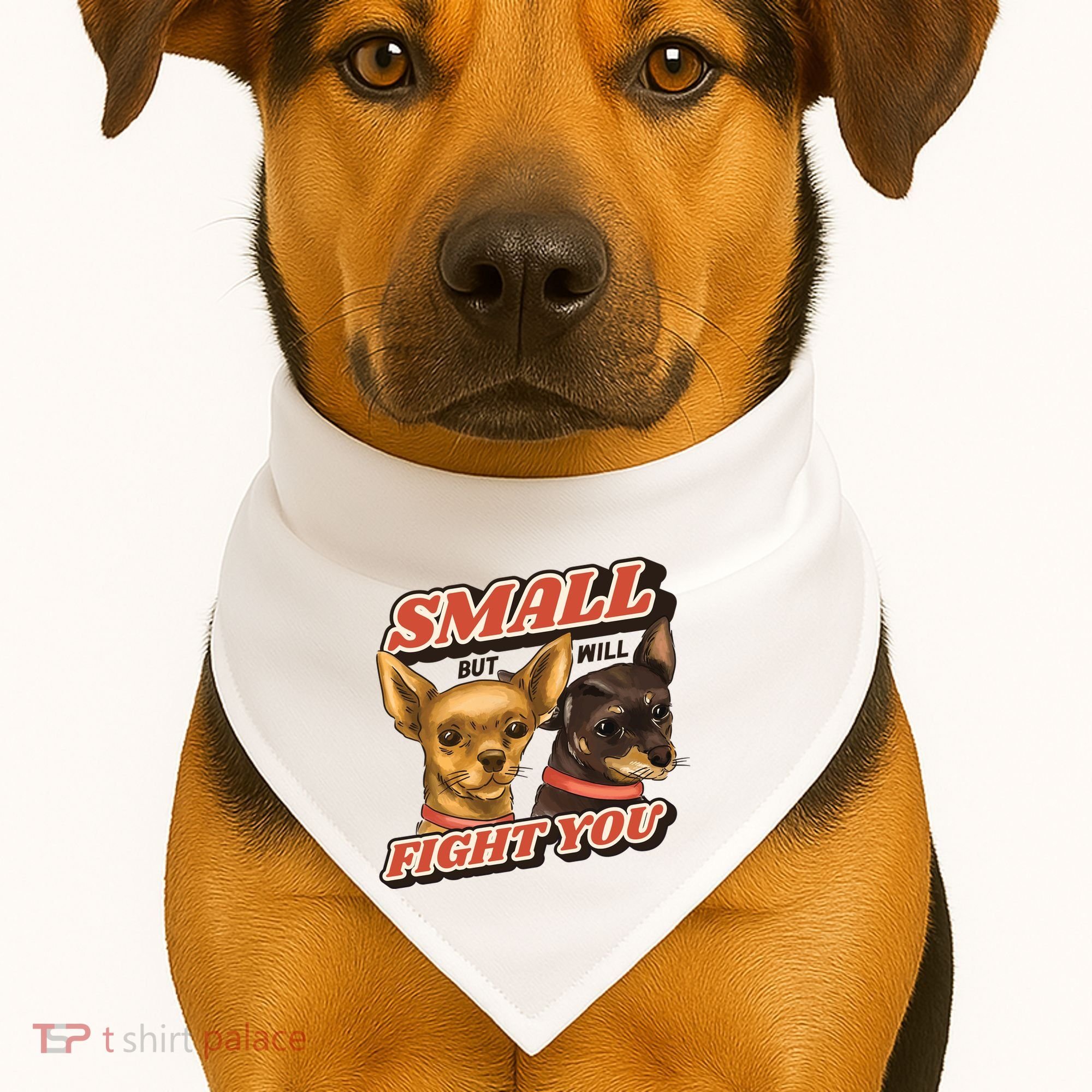 Small But Will Fight You Puppy USA-Made Doggie Bandana