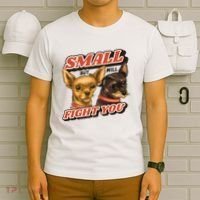 Small But Will Fight You Puppy T-Shirt thumb 6