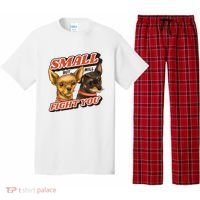 Small But Will Fight You Puppy Pajama Set thumb 0