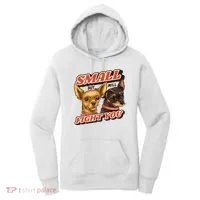 Small But Will Fight You Puppy Women's Hoodie thumb 0