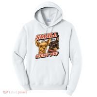 Small But Will Fight You Puppy Tall Hoodie thumb 0