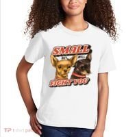 Small But Will Fight You Puppy Kids T-Shirt thumb 2