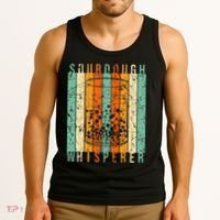 Sourdough Bread Whisperer Baking Baker Sourdough Starter Tank Top thumb 3