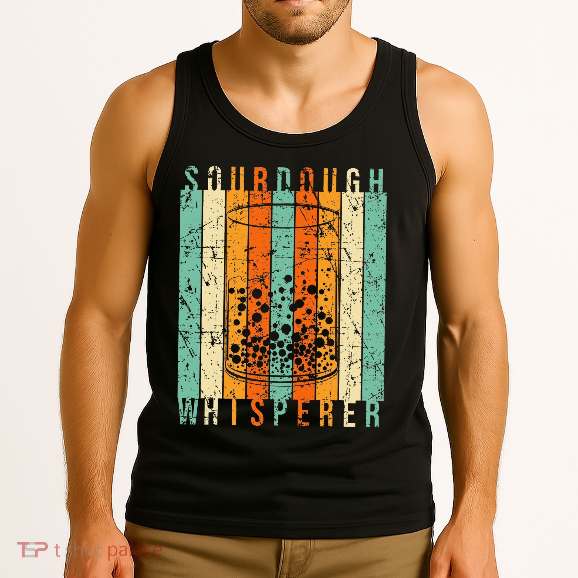 Sourdough Bread Whisperer Baking Baker Sourdough Starter Tank Top