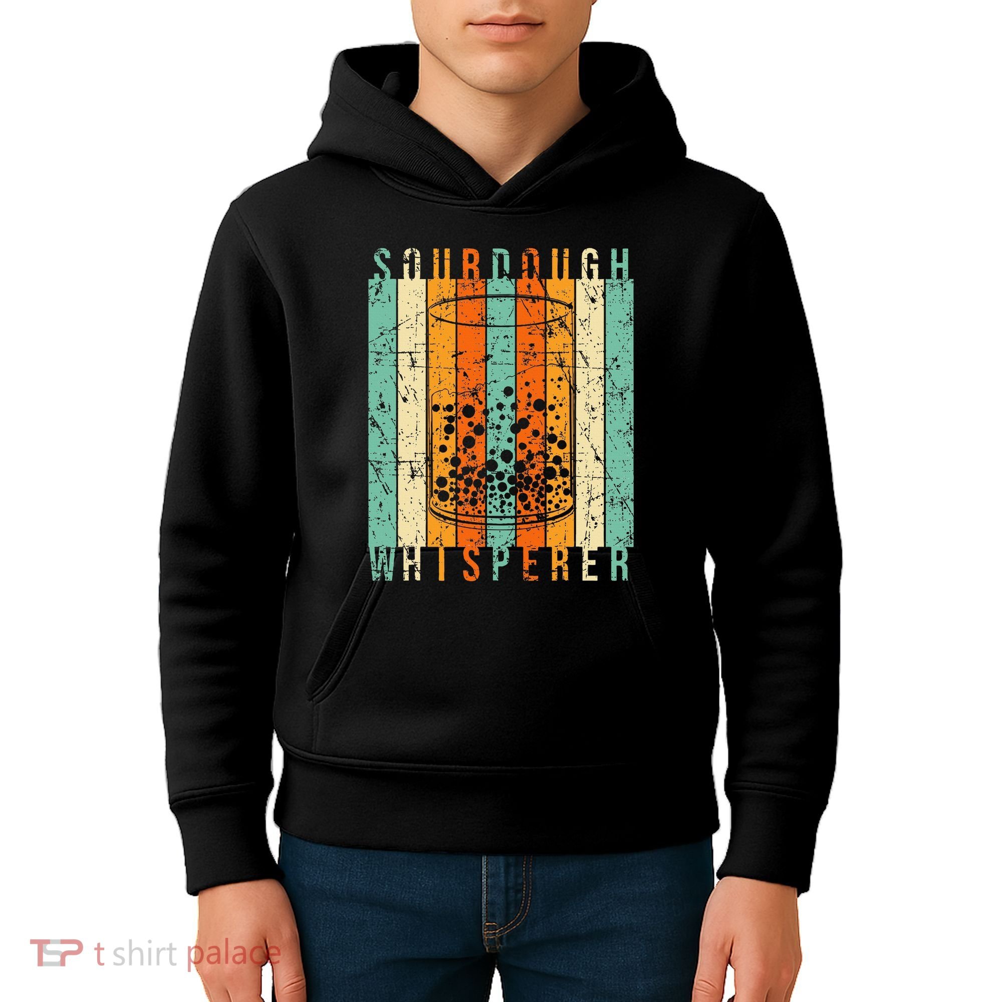 Sourdough Bread Whisperer Baking Baker Sourdough Starter Kids Hoodie
