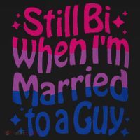 Still Bi When Married To A Guy Bisexual Guy Pride Parade Doggie Tank thumb 4
