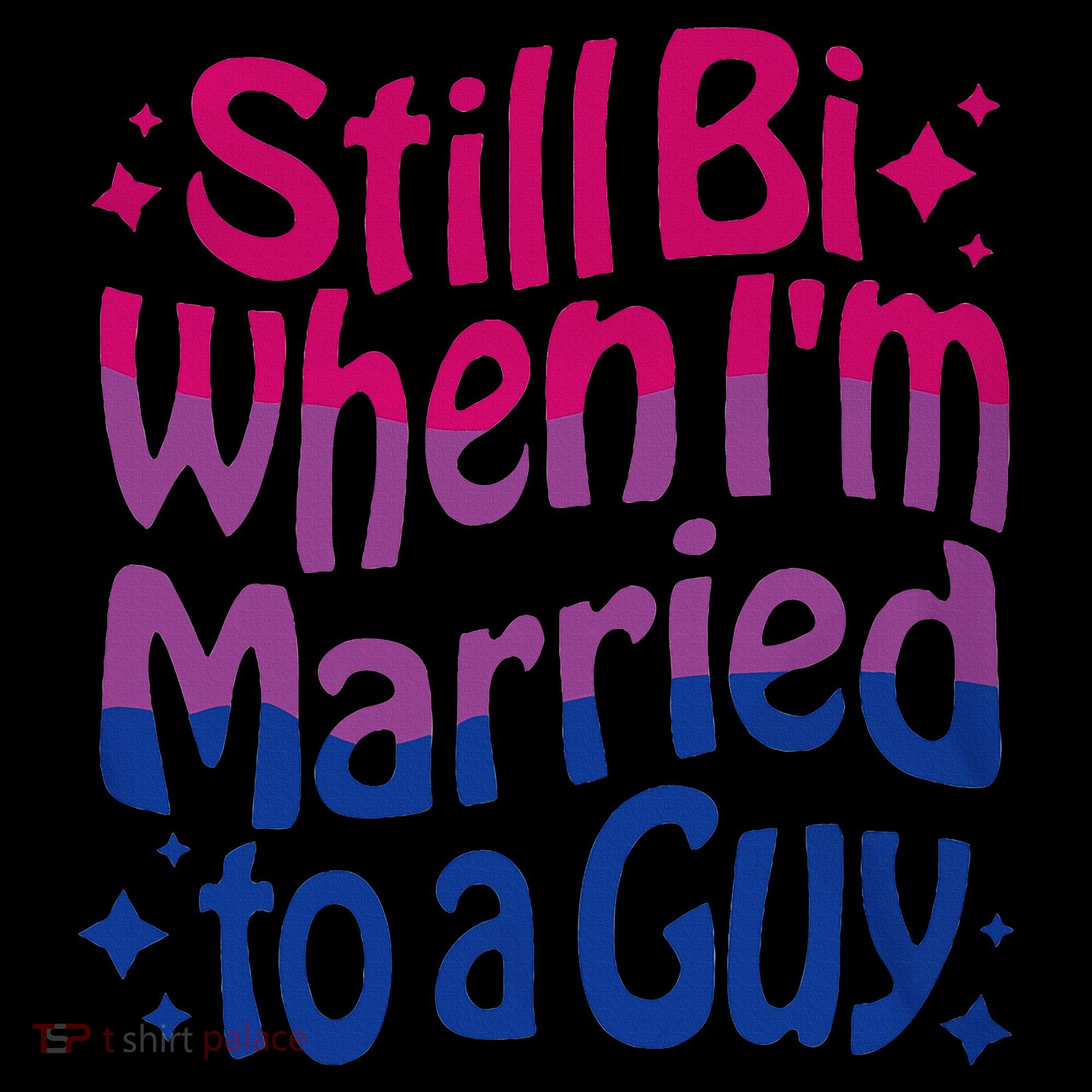 Still Bi When Married To A Guy Bisexual Guy Pride Parade Ornament