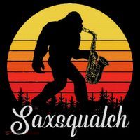 Saxsquatch Bigfoot Yeti Play On Words Bucket Hat thumb 4