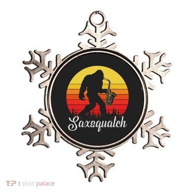 Saxsquatch Bigfoot Yeti Play On Words Ornament