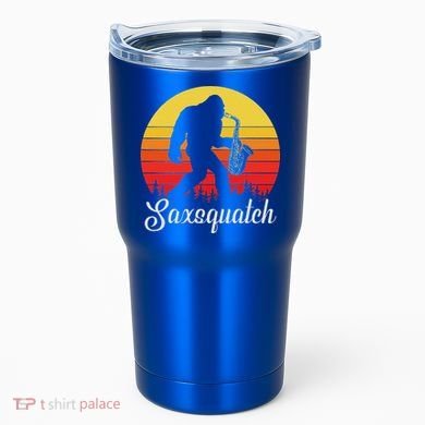 Saxsquatch Bigfoot Yeti Play On Words Tumbler