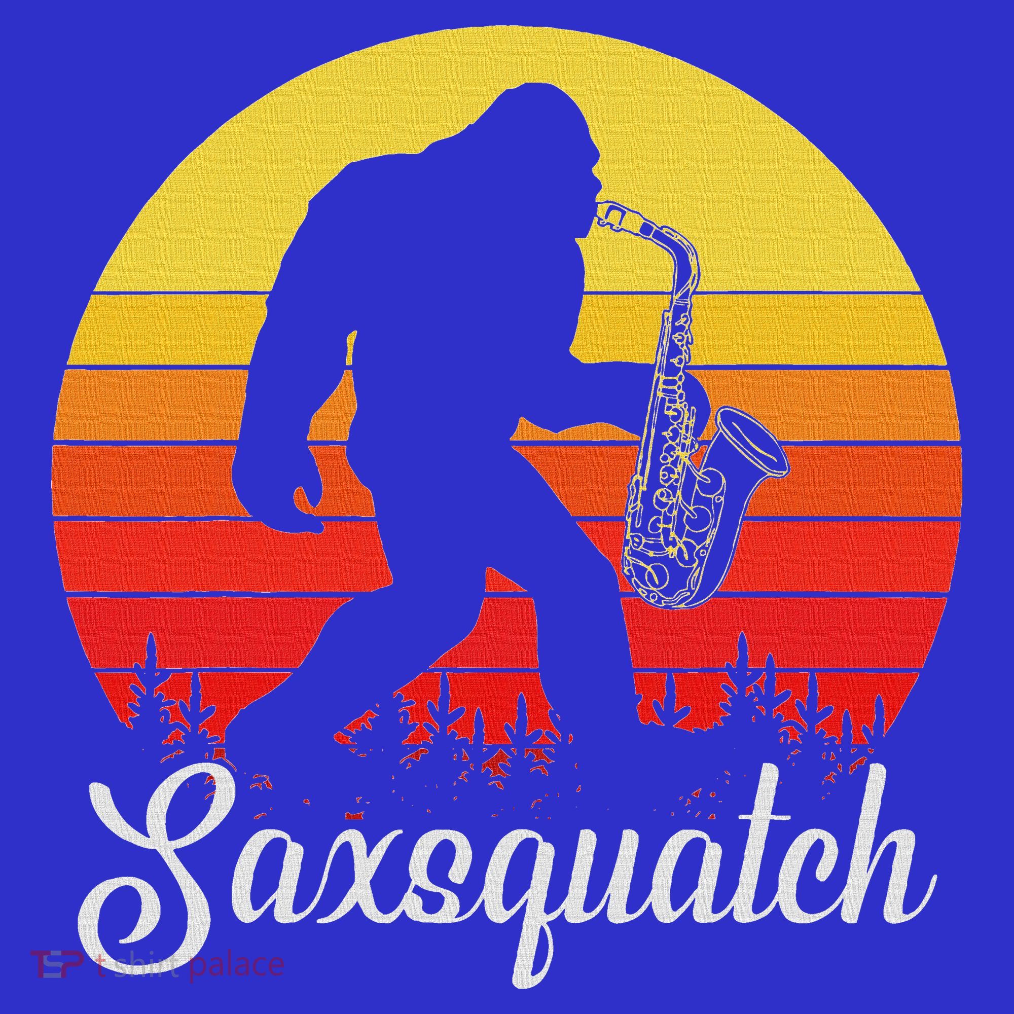 Saxsquatch Bigfoot Yeti Play On Words Visor