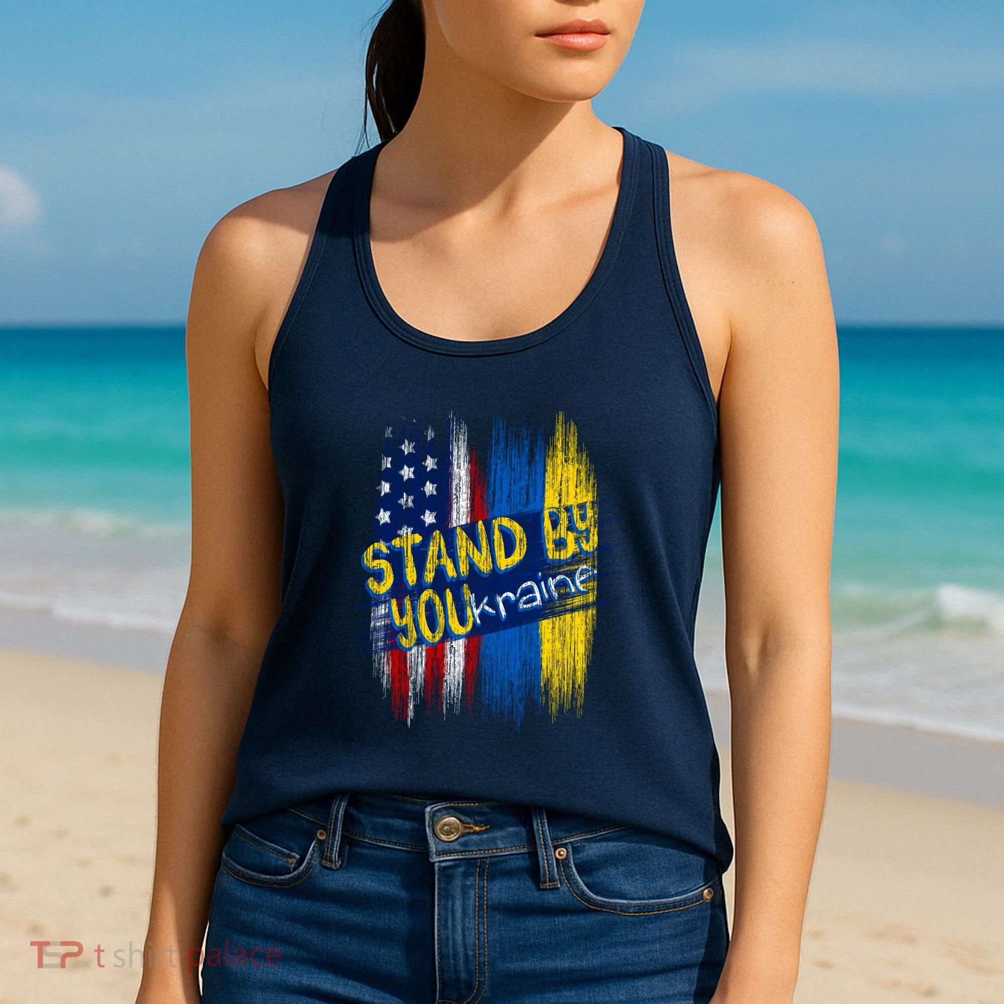 Stand By YOUkraine Women's Tank Top
