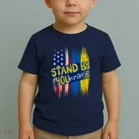 Stand By YOUkraine Toddler T-Shirt thumb 2