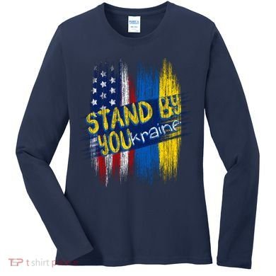 Stand By YOUkraine Women's Long Sleeve Shirt