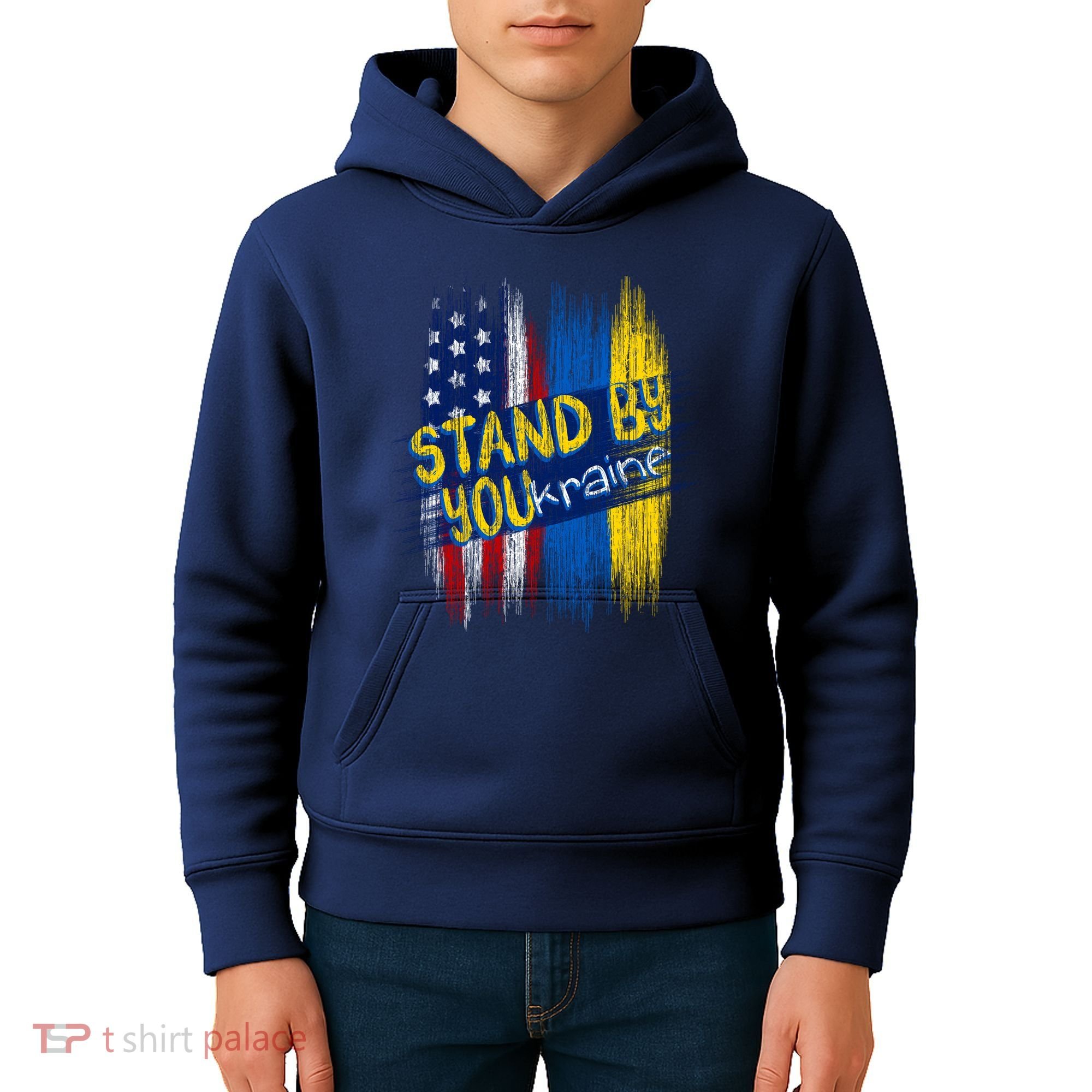 Stand By YOUkraine Kids Hoodie
