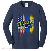 Stand By YOUkraine Kids Long Sleeve Shirt thumb 0