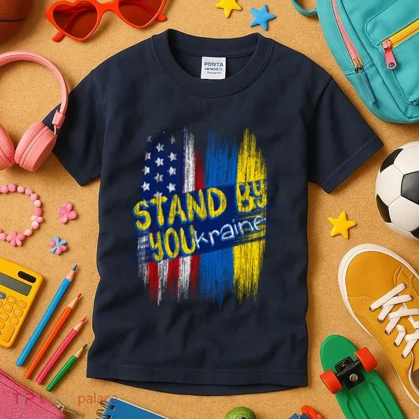 Stand By YOUkraine Kids T-Shirt