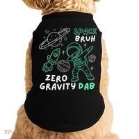 Space Bruh Zero Gravity Dab - Funny Astronaut Doggie Tank thumb 0