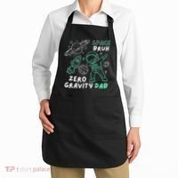 Space Bruh Zero Gravity Dab - Funny Astronaut Apron thumb 2