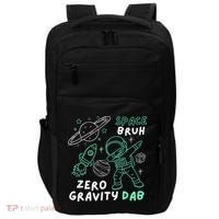 Space Bruh Zero Gravity Dab - Funny Astronaut Impact Tech Backpack thumb 0