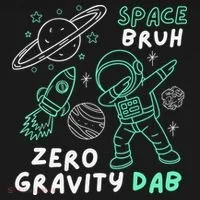Space Bruh Zero Gravity Dab - Funny Astronaut Bucket Hat thumb 4