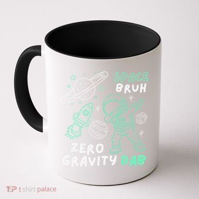 Space Bruh Zero Gravity Dab - Funny Astronaut Coffee Mug