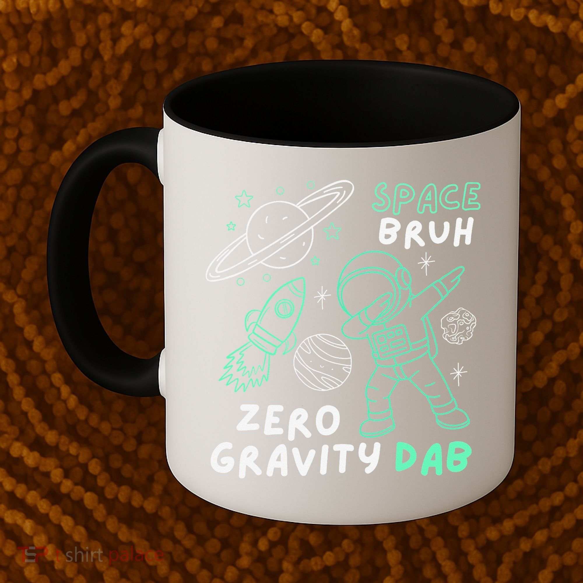 Space Bruh Zero Gravity Dab - Funny Astronaut Coffee Mug