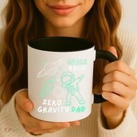 Space Bruh Zero Gravity Dab - Funny Astronaut Coffee Mug thumb 3