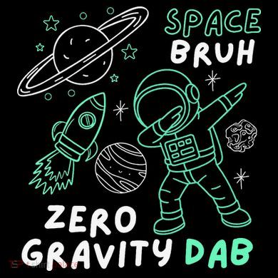 Space Bruh Zero Gravity Dab - Funny Astronaut Ornament