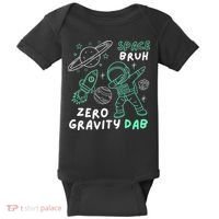 Space Bruh Zero Gravity Dab - Funny Astronaut Baby Bodysuit thumb 0