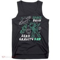 Space Bruh Zero Gravity Dab - Funny Astronaut Tank Top thumb 0