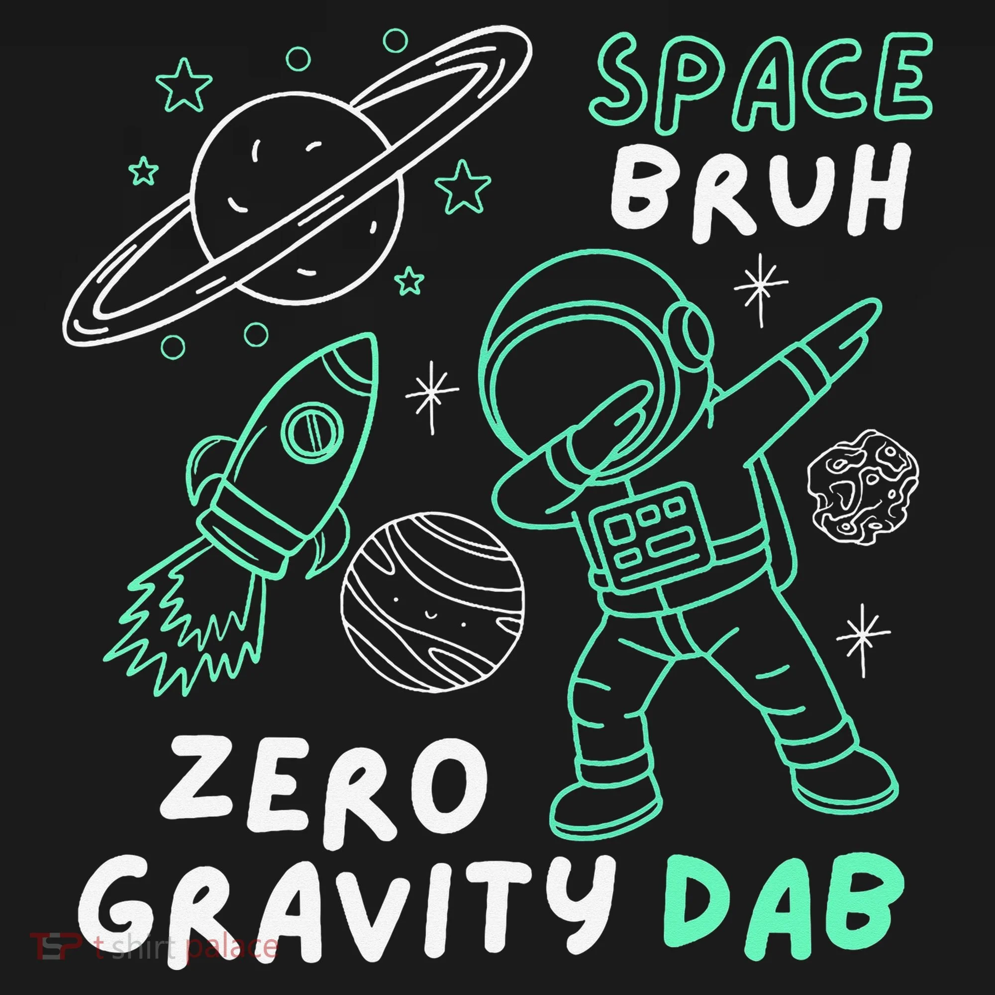 Space Bruh Zero Gravity Dab - Funny Astronaut Kids Sweatshirt