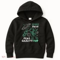 Space Bruh Zero Gravity Dab - Funny Astronaut Kids Hoodie thumb 0