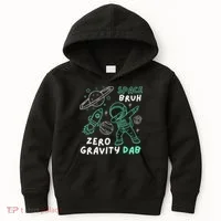 Space Bruh Zero Gravity Dab - Funny Astronaut Kids Hoodie thumb 0