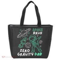 Space Bruh Zero Gravity Dab - Funny Astronaut Tote Bag thumb 0