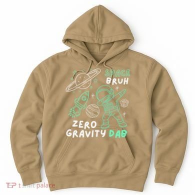 Space Bruh Zero Gravity Dab - Funny Astronaut Hoodie