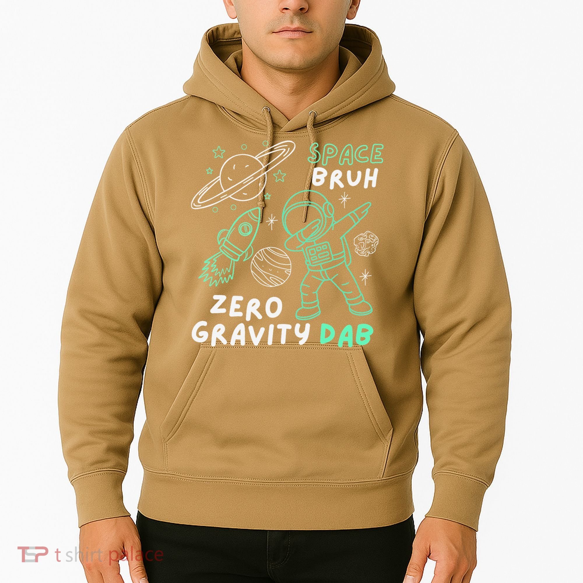 Space Bruh Zero Gravity Dab - Funny Astronaut Hoodie