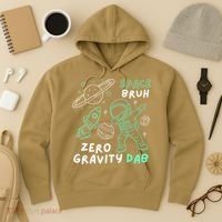 Space Bruh Zero Gravity Dab - Funny Astronaut Hoodie thumb 3